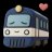 Sleepy Train passenger train mascot