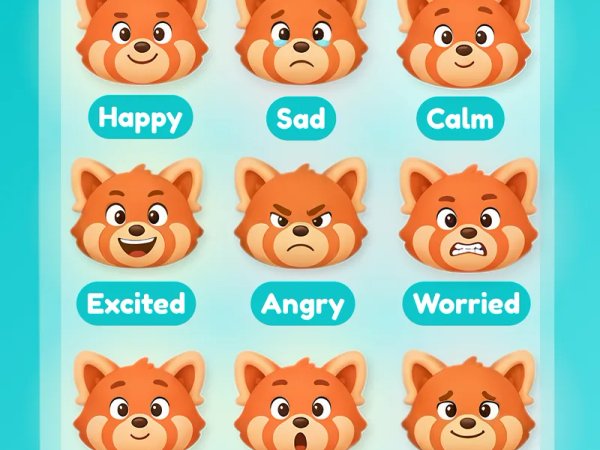 Reddy's Feelings Chart Poster preview - first page
