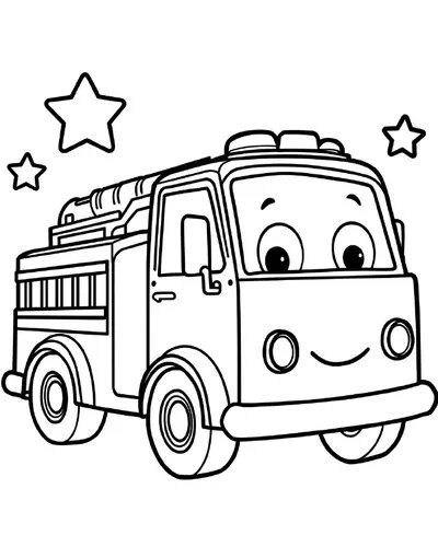 Weeooo Wheels Coloring Book - inside page 2