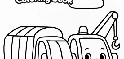 Workin Wheels Coloring Book