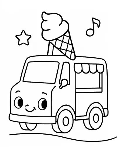 Wow Wheels Coloring Book - inside page 2