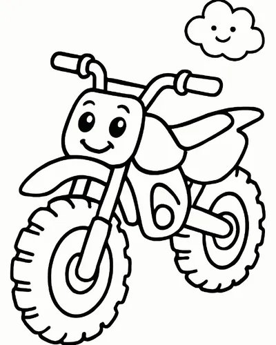Zoomy Wheels Coloring Book - inside page 3