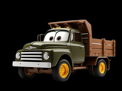 Farm Truck learning activities for toddlers - Practice f and r sounds Farm Truck for kids - Interactive farm truck illustration from Little Wheels educational app for toddlers ages 2-6 years