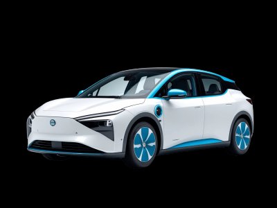 Real electric car that kids can spot in their neighborhood - Bridge app learning to real world Real electric car photo for kids - See what electric cars look like in real life for toddler learning