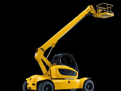 Real mobile crane that kids can spot in their neighborhood - Bridge app learning to real world Real mobile crane photo for kids - See what mobile cranes look like in real life for toddler learning