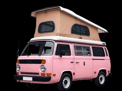Real camper that kids can spot in their neighborhood - Bridge app learning to real world Real camper photo for kids - See what campers look like in real life for toddler learning