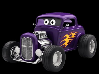 Hot Rod learning activities for toddlers - Practice h and t sounds Hot Rod for kids - Interactive hot rod illustration from Little Wheels educational app for toddlers ages 2-6 years