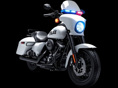 Real police motorcycle that kids can spot in their neighborhood - Bridge app learning to real world Real police motorcycle photo for kids - See what police motorcycles look like in real life for toddler learning