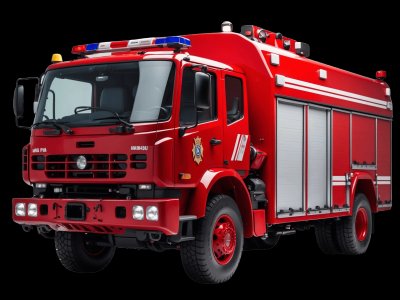 Real rescue rig that kids can spot in their neighborhood - Bridge app learning to real world Real rescue rig photo for kids - See what rescue rigs look like in real life for toddler learning