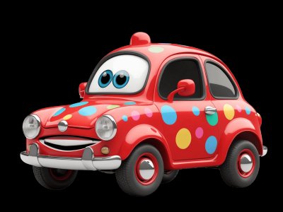 Clown Car learning activities for toddlers - Practice k and l sounds Clown Car for kids - Interactive clown car illustration from Little Wheels educational app for toddlers ages 2-6 years