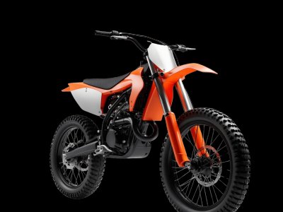 Real dirt bike photo for kids - See what dirt bikes look like in real life for toddler learning