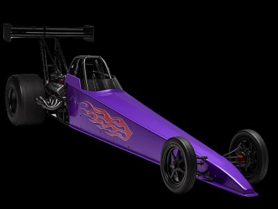 Real dragster that kids can spot in their neighborhood - Bridge app learning to real world Real dragster photo for kids - See what dragsters look like in real life for toddler learning