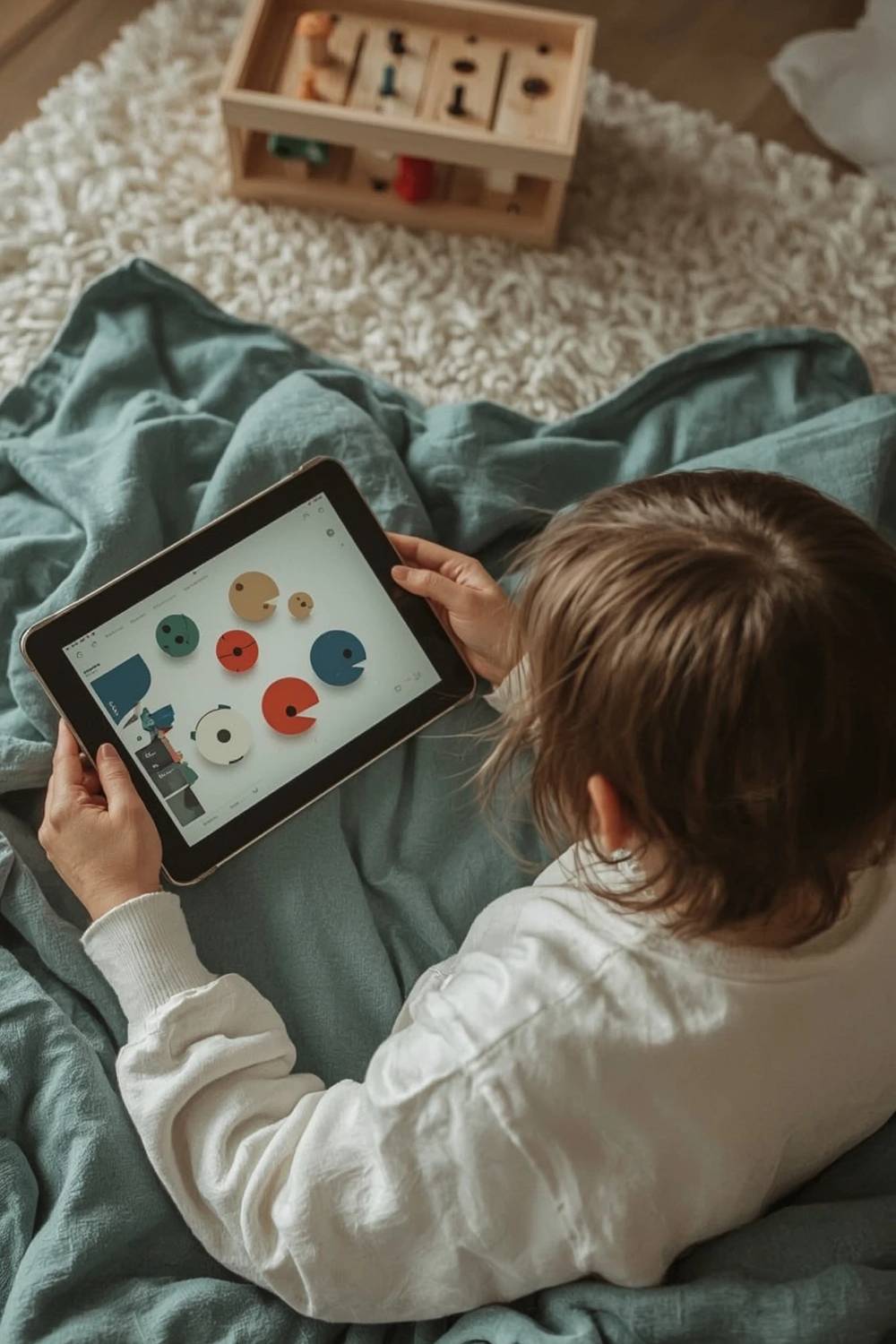Collage of indie toddler apps with fair pricing and no subscriptions