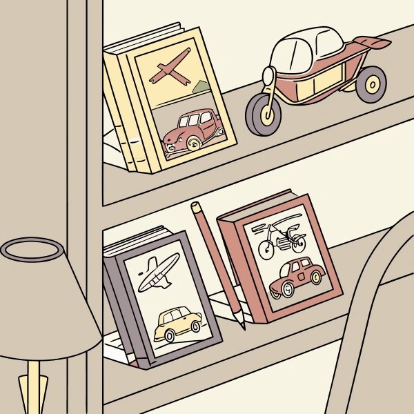 Vehicle Books We've Read 1000 Times