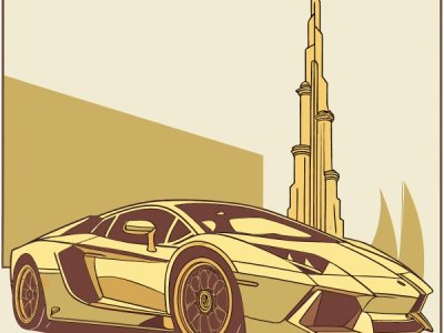 Vehicles of Dubai & the Gulf: Supercars, Gold Lamborghinis & Car Culture