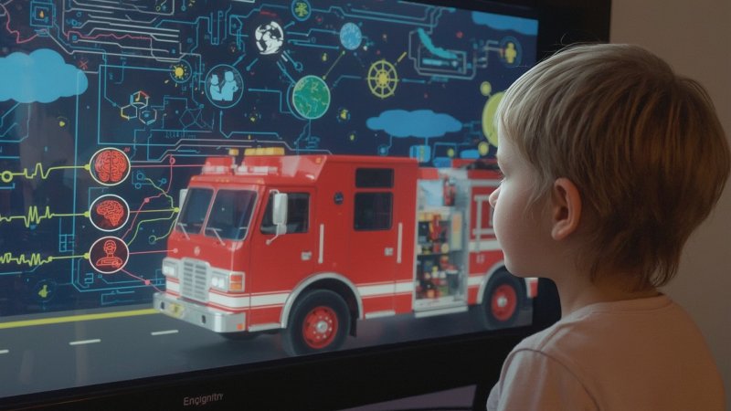 Why Fire Trucks Fascinate Toddlers (Science Explained)