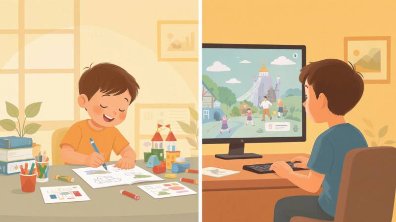 Good Screen Time vs Bad Screen Time: A Parent's Guide