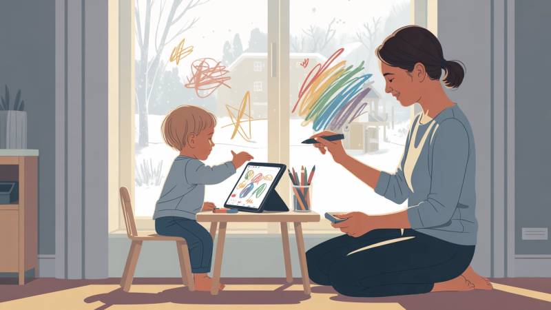 Indoor Activities for Toddlers: Winter Days in Small Spaces