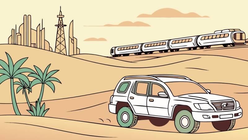 Vehicles of the Middle East for Kids: Desert 4x4s