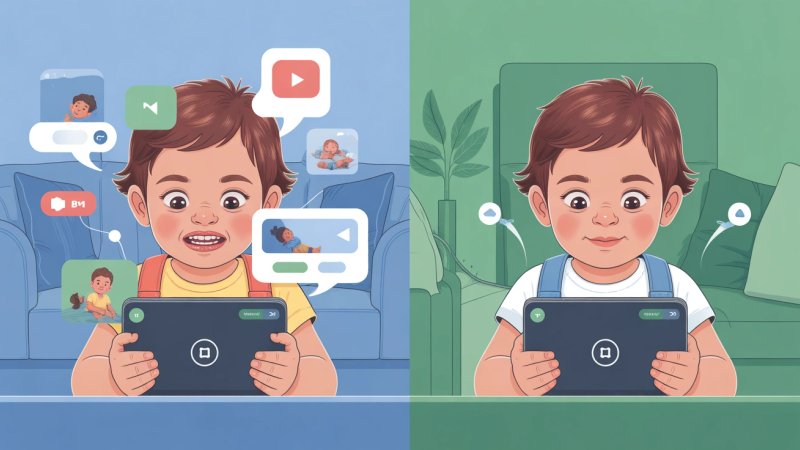 Offline apps provide uninterrupted focus for toddler learning