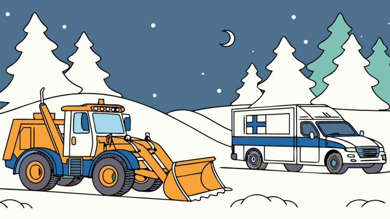 Vehicles of Scandinavia for Kids: Snowplows & Ice Roads