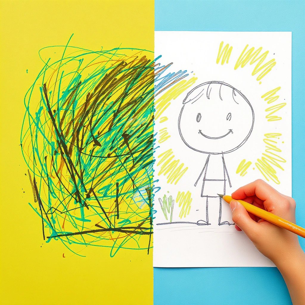 Developmental Stages of Toddler Art