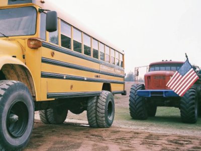 Vehicles of the USA for Kids - Monster Trucks, School Buses & More