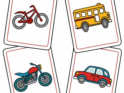 Vehicle Flashcards for Speech Therapy | Why They Work Better