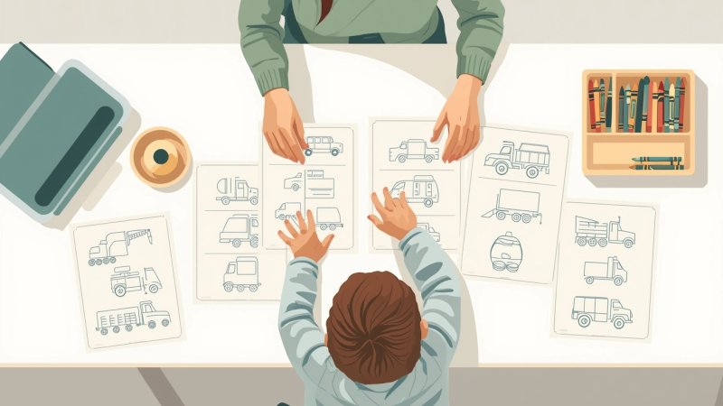 Rainy Day Vehicle Printables for Car‑Obsessed Toddlers