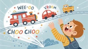Vehicle Sounds for Speech Development | Why Onomatopoeia Works