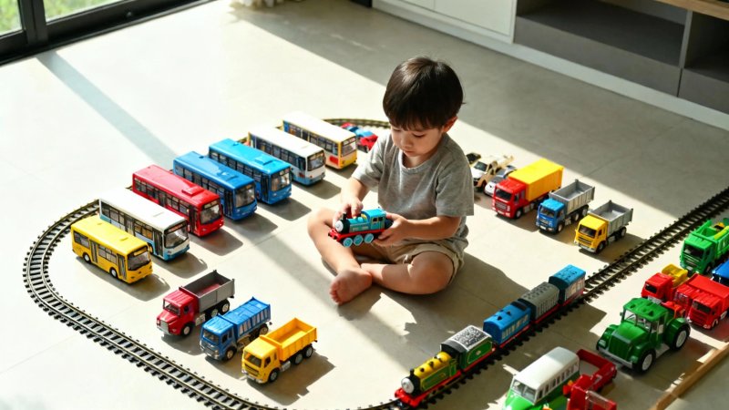 Use Your Toddler's Vehicle Obsession for Speech