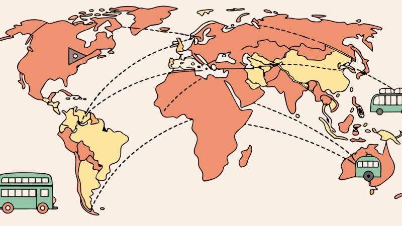 World Vehicles for Kids – 22-region, 150+ vehicle map for ages 2–6