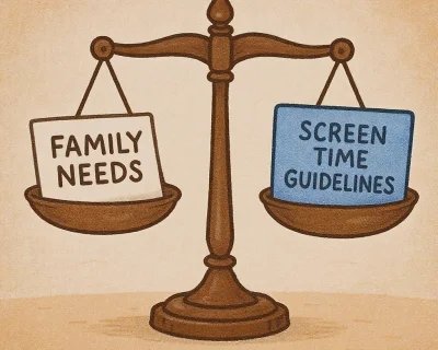 When Screen Time Is Okay (Realistic Guidelines)